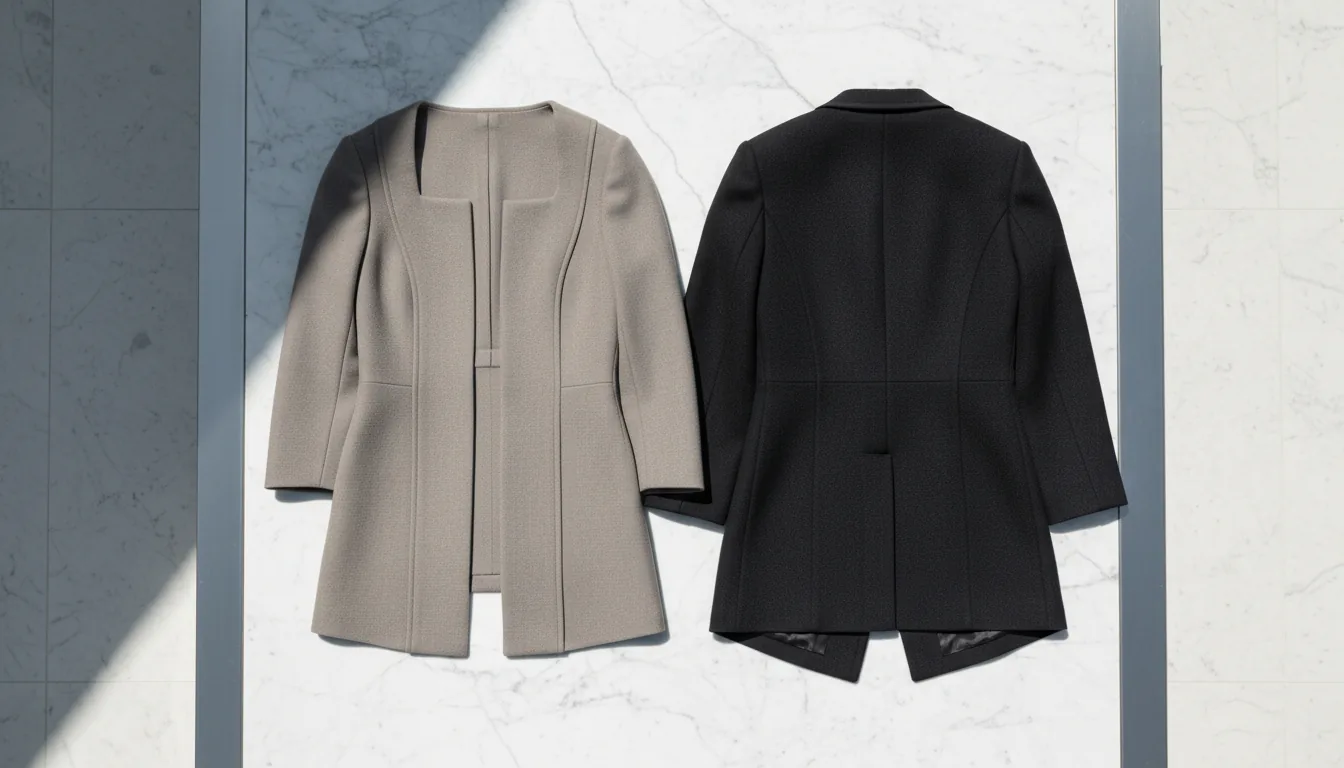 骨格ストレートのジャケットのおすすめ｜前と背中の布の数で選ぶ
