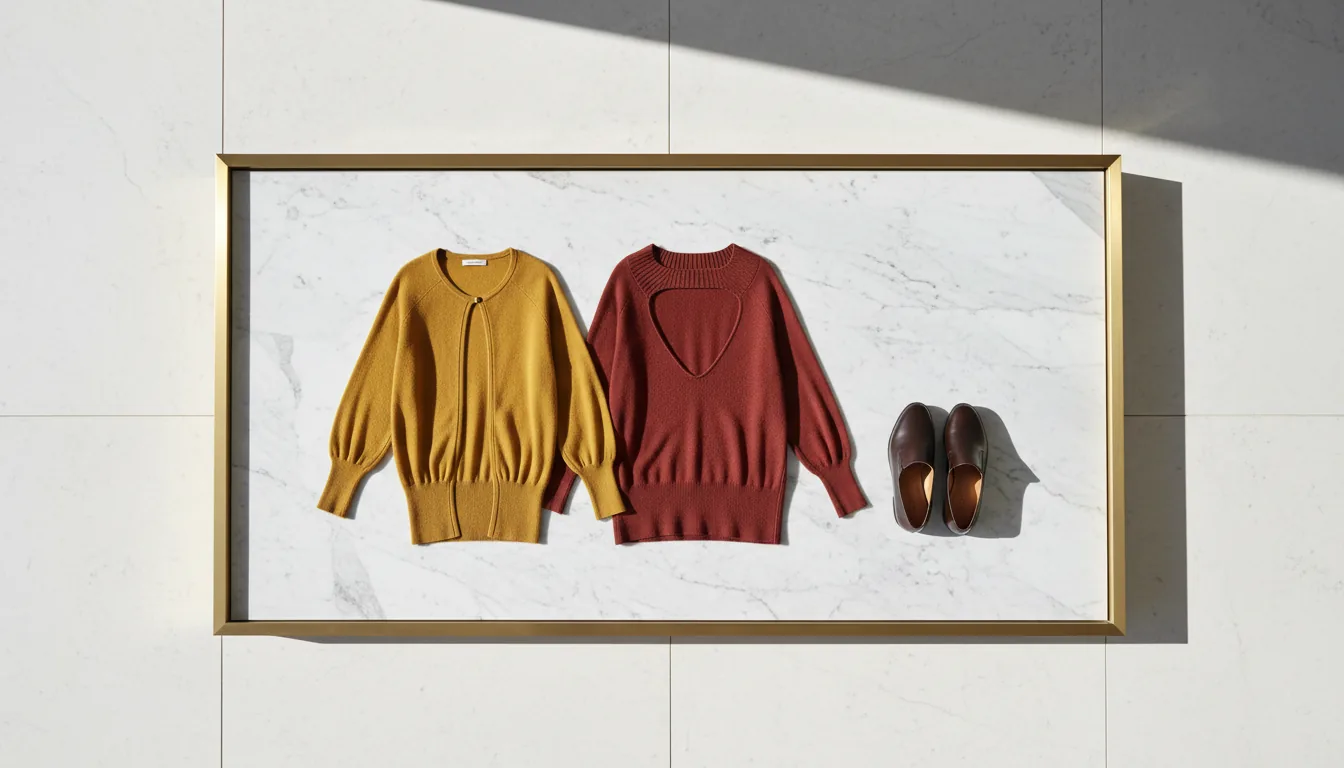 低身長の秋におすすめの服｜脱いだ上着まで含めて決める羽織りと丈